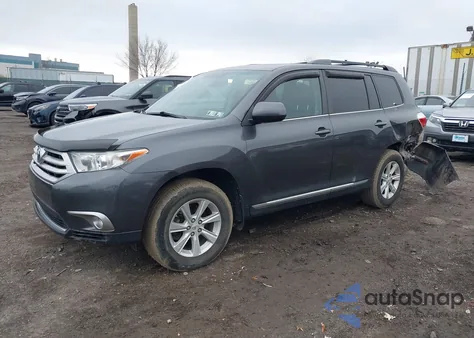 2011 Toyota Highlander Se V6 из США, поврежденный, VIN 5TDBK3EH3BS085922